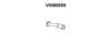 VENEPORTE VW80699 Exhaust Pipe